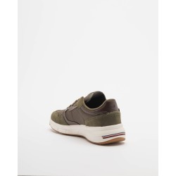 Baskets en daim à lacets TOMMY HILFIGER