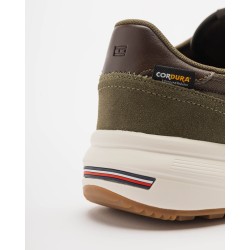 Baskets en daim à lacets TOMMY HILFIGER