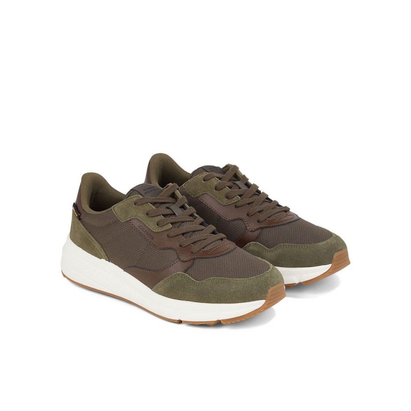 Baskets en daim à lacets TOMMY HILFIGER