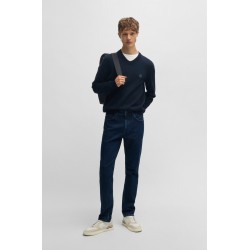 Jean Slim Delaware en denim stretch indigo BOSS