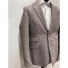 Veste en lin Prince de Galles ATELIER TORINO