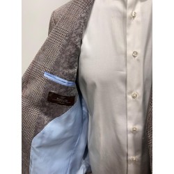 Veste en lin Prince de Galles ATELIER TORINO