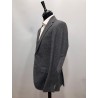 Veste Slim Fit en laine mélangée à micro motif BOSS