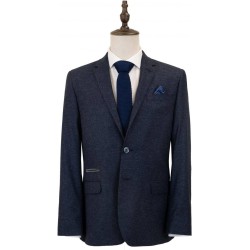 Veste en laine mélangée avec coudières MONSIEUR HECTOR