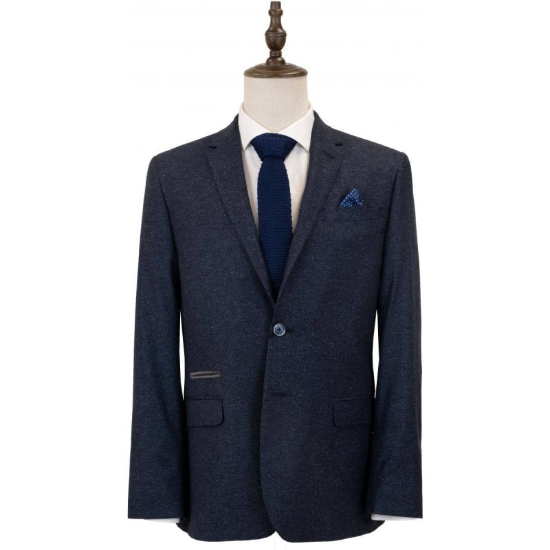 Veste en laine mélangée avec coudières MONSIEUR HECTOR