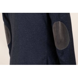 Veste en laine mélangée avec coudières MONSIEUR HECTOR