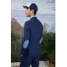 Veste en lin avec coudières VICOMTE A.