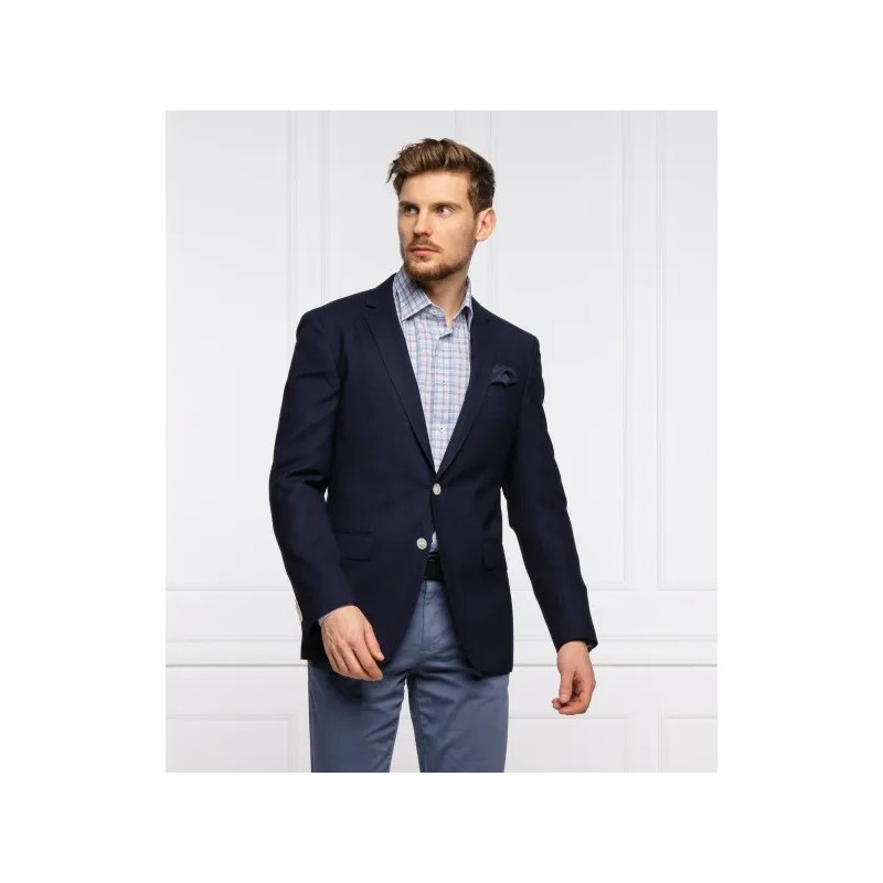 Veste en laine boutons nacrés BOSS