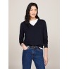Pull Heritage col en V TOMMY HILFIGER