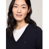 Pull Heritage col en V TOMMY HILFIGER
