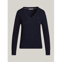 Pull Heritage col en V TOMMY HILFIGER