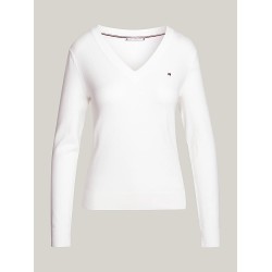 Pull Heritage col en V TOMMY HILFIGER