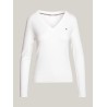 Pull Heritage col en V TOMMY HILFIGER