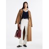 Pull en maille torsadée col en V TOMMY HILFIGER