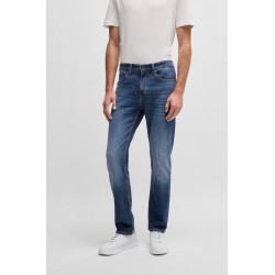 Jean Slim Delaware en denim stretch confortable BOSS