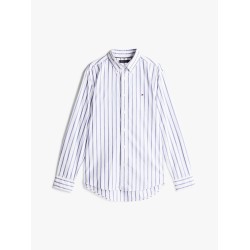 Chemise coupe standard à rayures TH Flex TOMMY HILFIGER