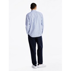 Chemise en popeline Flex à rayures TOMMY HILFIGER