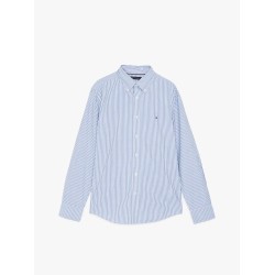 Chemise en popeline Flex à rayures TOMMY HILFIGER