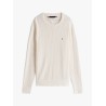 Pull à col ras-du-cou et tissage chevron TOMMY HILFIGER
