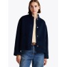 Veste en laine majoritaire à col baseball TOMMY HILFIGER