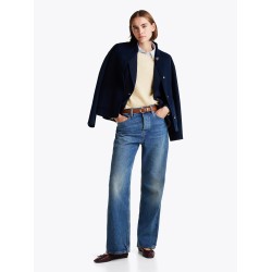 Veste en laine majoritaire à col baseball TOMMY HILFIGER