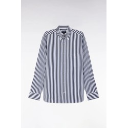 Chemise à rayures bâtons en coton EDEN PARK
