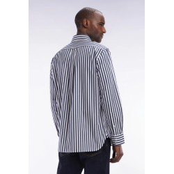 Chemise à rayures bâtons en coton EDEN PARK