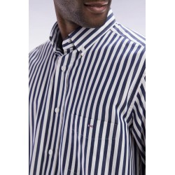 Chemise à rayures bâtons en coton EDEN PARK