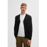 Cardigan en laine mélangée BOSS