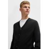 Cardigan en laine mélangée BOSS