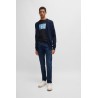 Cardigan en laine mélangée BOSS