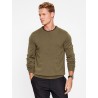 Pull col rond en laine vierge BOSS