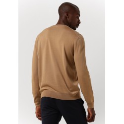 Pull col rond en laine vierge BOSS
