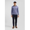 Pull col rond en laine-coton EDEN PARK