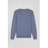 Pull col rond en laine-coton EDEN PARK