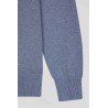 Pull col rond en laine-coton EDEN PARK