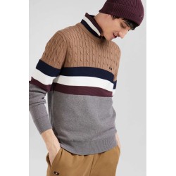 Pull col rond en maille EDEN PARK