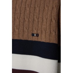 Pull col rond en maille EDEN PARK
