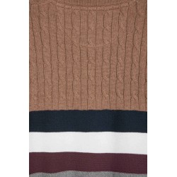 Pull col rond en maille EDEN PARK