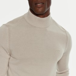 Pull col cheminé en laine BOSS