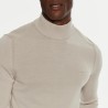Pull col cheminé en laine BOSS