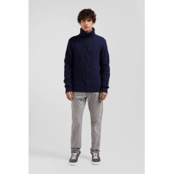 Pull col roulé laine mélangée EDEN PARK