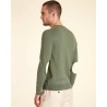 Pull col V avec coudières VICOMTE A.