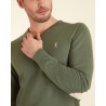 Pull col V avec coudières VICOMTE A.