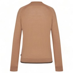 Pull col cheminé en laine BOSS