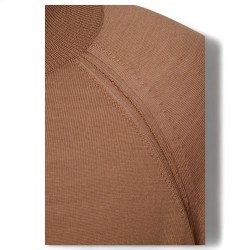 Pull col cheminé en laine BOSS