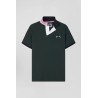 Polo en piqué de coton brodé EDEN PARK