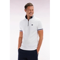Polo col zippé slim EDEN PARK