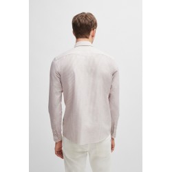 Chemise Slim en Oxford BOSS