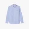 Chemise regular coton rayée LACOSTE